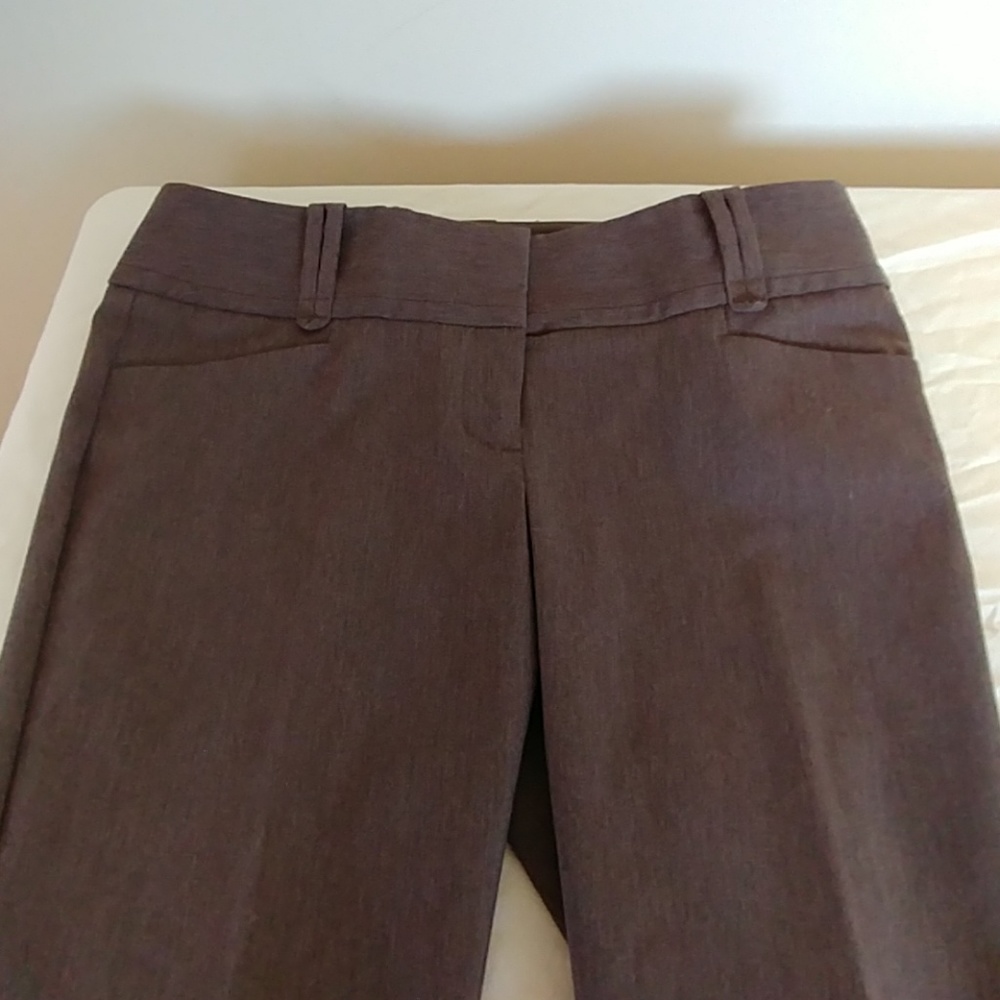 The Limited brown exact stretch dress pants
